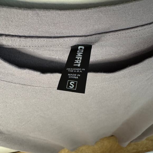 NWOT Comfrt Cloud Lounge T-Shirt Small Steel - Picture 4 of 5